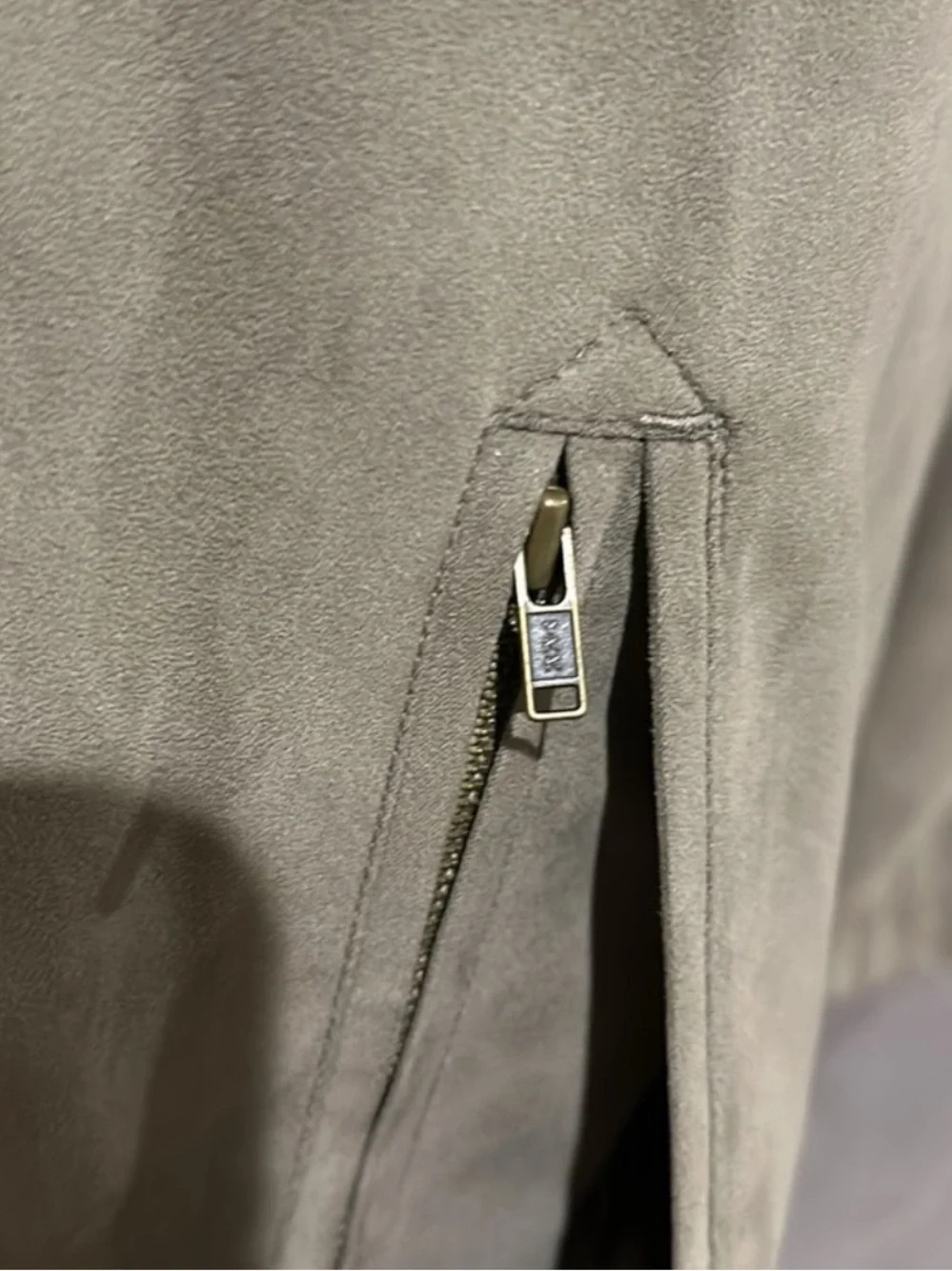 Vintage Gary Player Classic Men's Beige Zip-Front Jacket